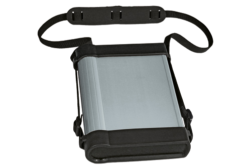 Accessory set PK - shoulder strap with protective caps for carrying the unit